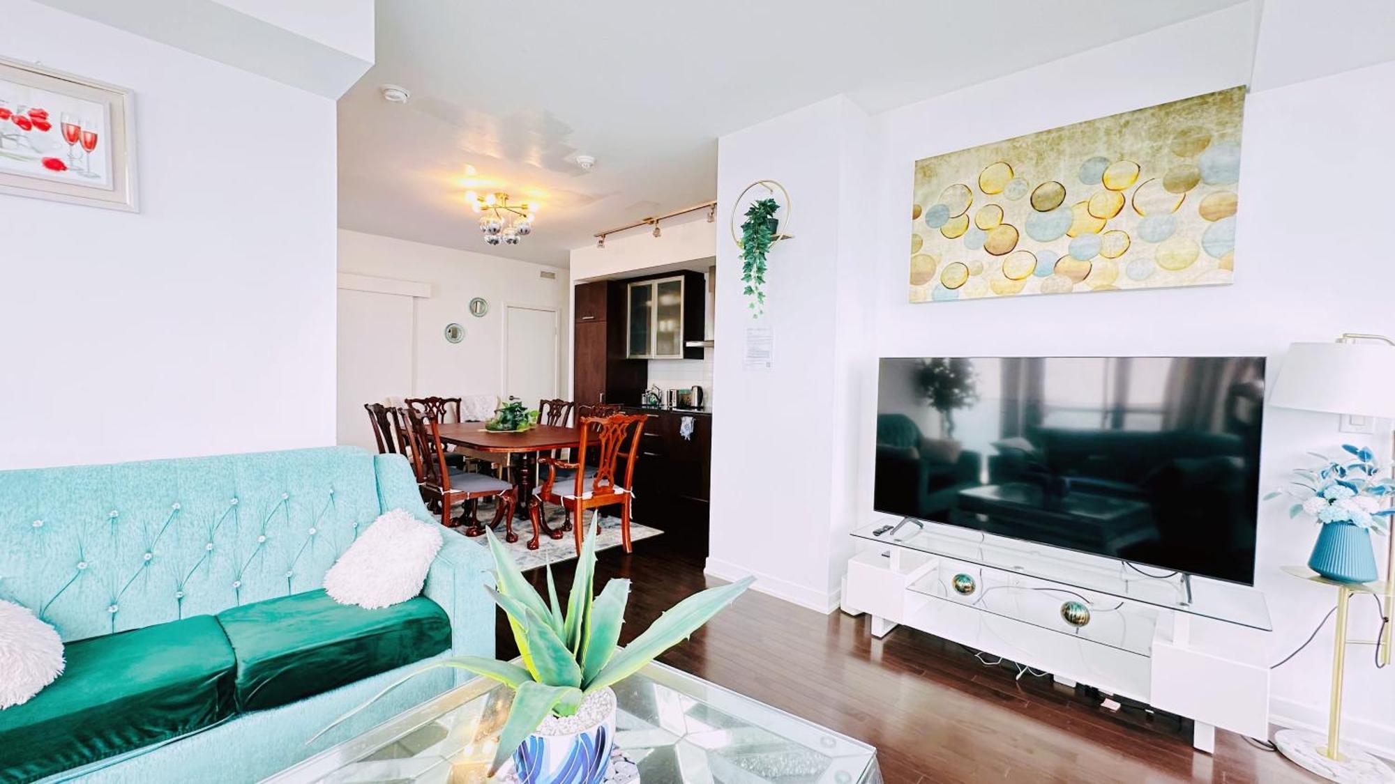 New Superior Lakeview Luxury 3-Bedroom Suite On 48 Floor Toronto Bagian luar foto