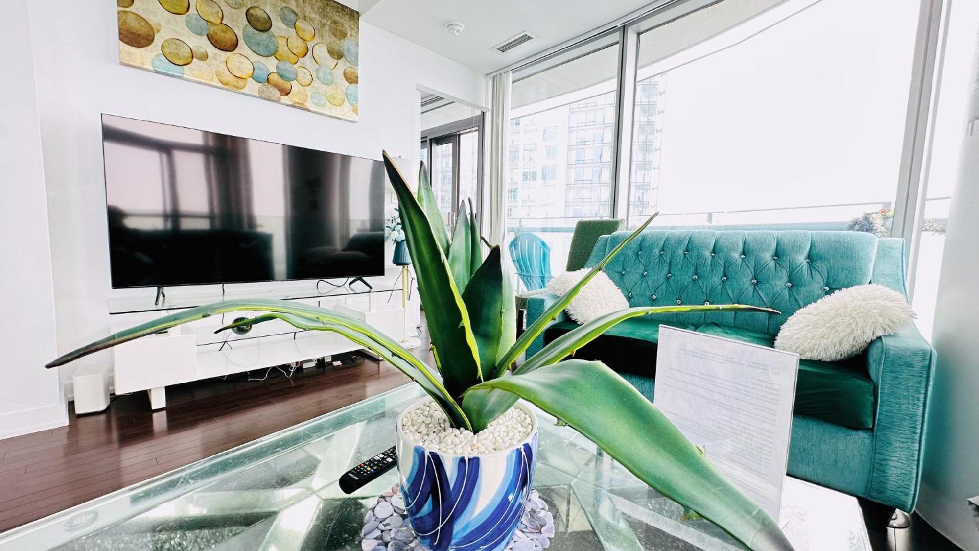 New Superior Lakeview Luxury 3-Bedroom Suite On 48 Floor Toronto Bagian luar foto