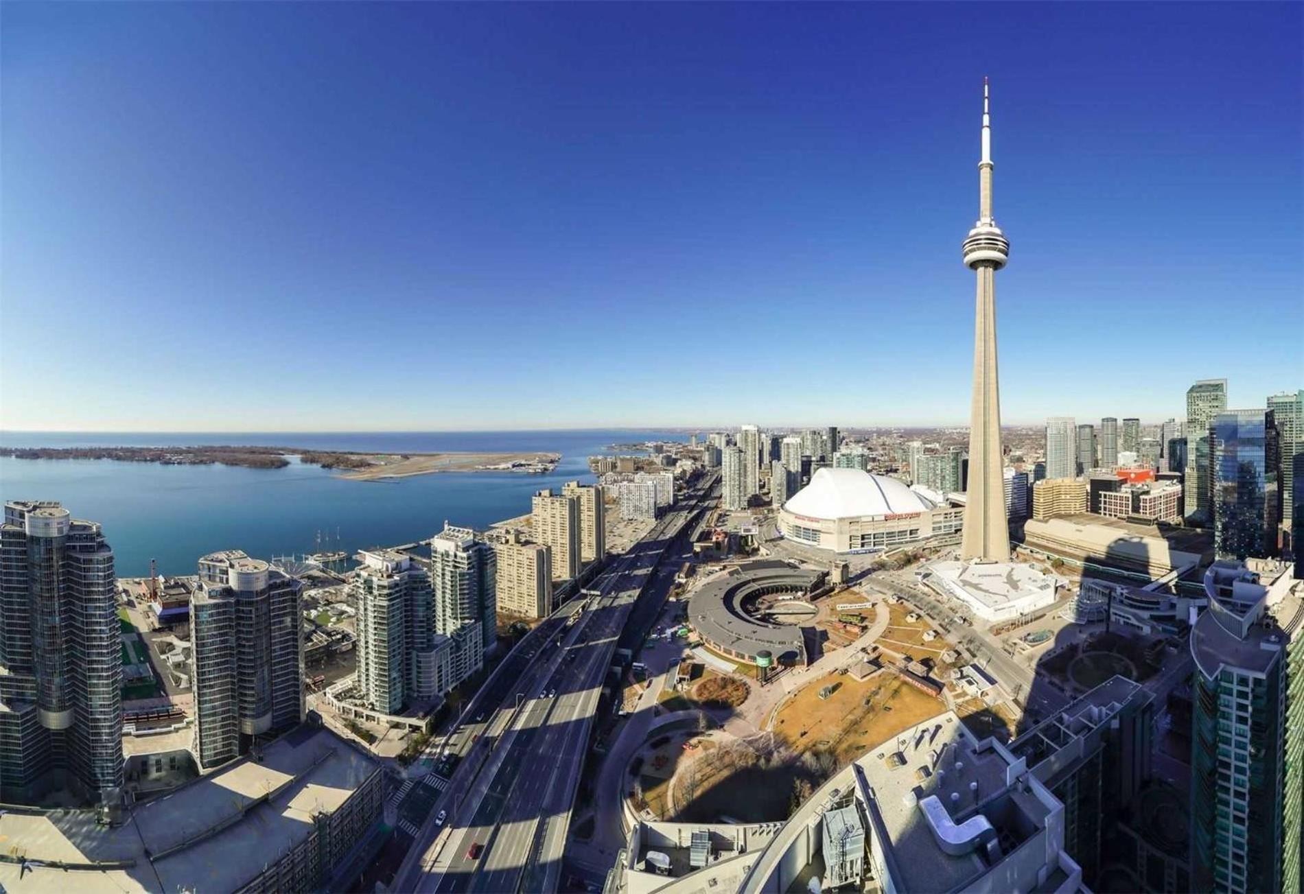 New Superior Lakeview Luxury 3-Bedroom Suite On 48 Floor Toronto Bagian luar foto