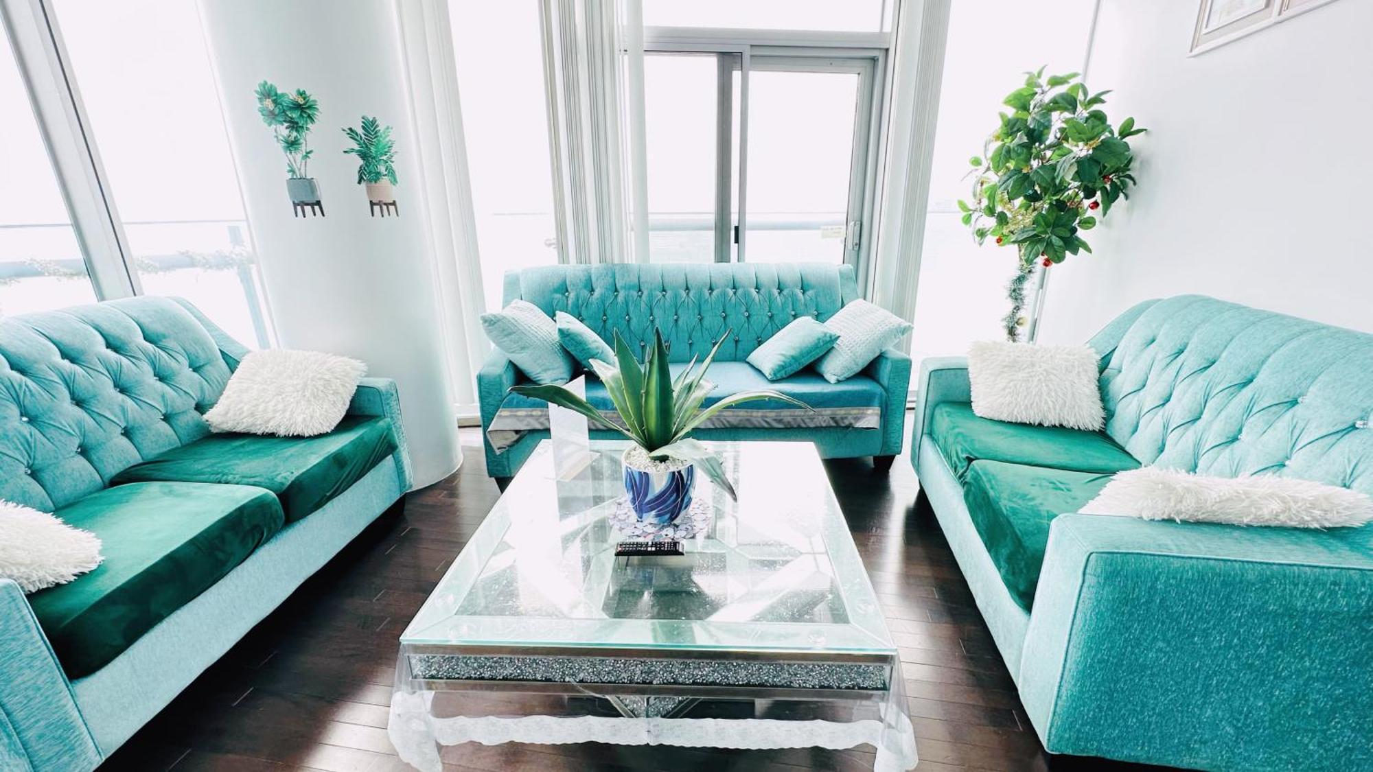New Superior Lakeview Luxury 3-Bedroom Suite On 48 Floor Toronto Bagian luar foto