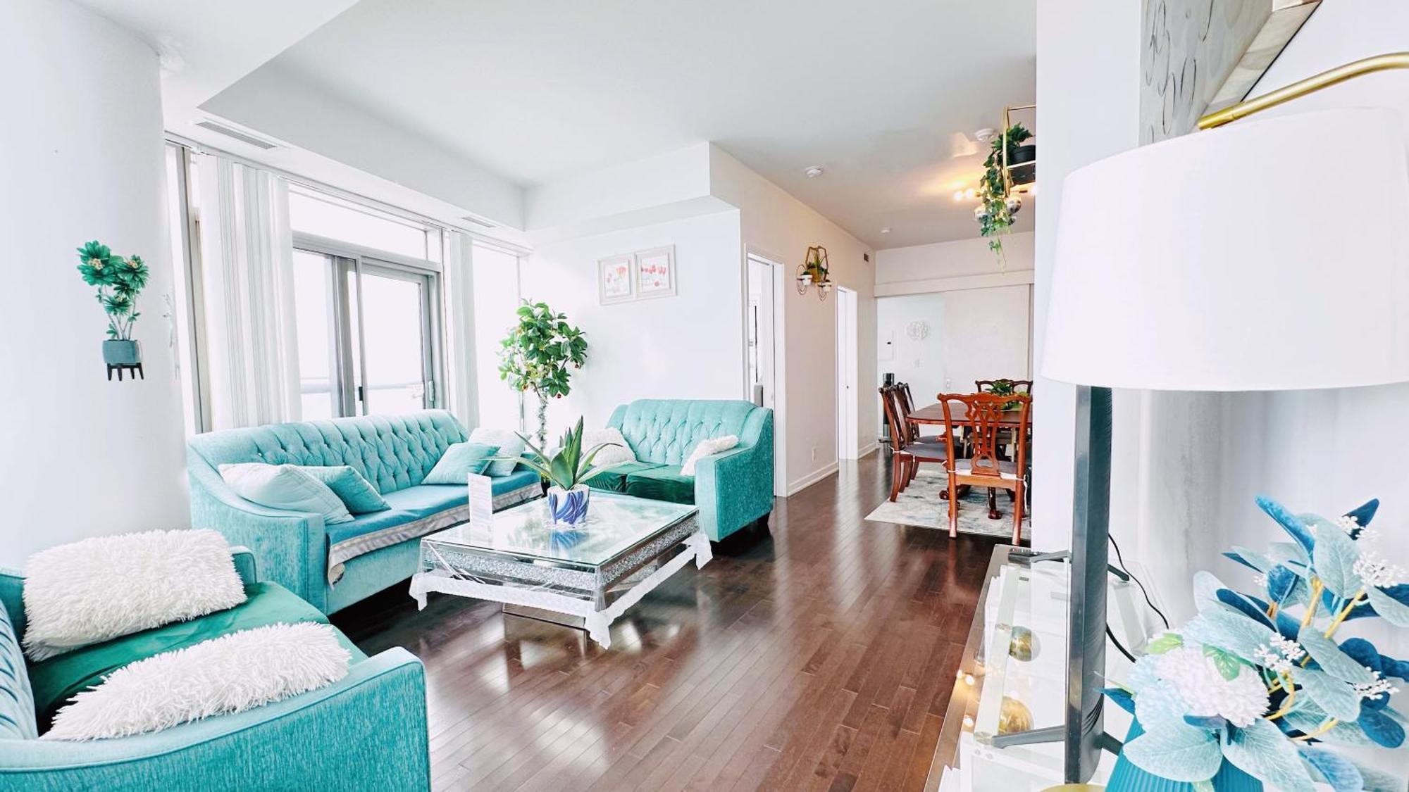 New Superior Lakeview Luxury 3-Bedroom Suite On 48 Floor Toronto Bagian luar foto
